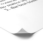 カスタム名パーソナライズされた定義ポスター ポスター (角)