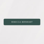 カスタム名モダン服ラベルカラフル ラベル (デザイン1)