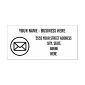 カスタム名住所スタンプテンプレート セルフインキングスタンプ (デザイン)