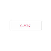 カスタム名刺のみ封筒スタンプ | カスタマイズ セルフインキングスタンプ (デザイン)