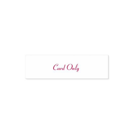 カスタム名刺のみ封筒スタンプ | カスタマイズ セルフインキングスタンプ (デザイン)