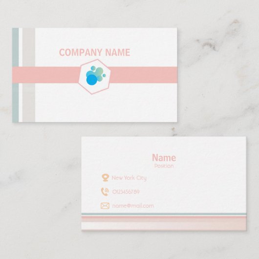 カスタム名刺のシンプル  名刺 (正面/裏面)