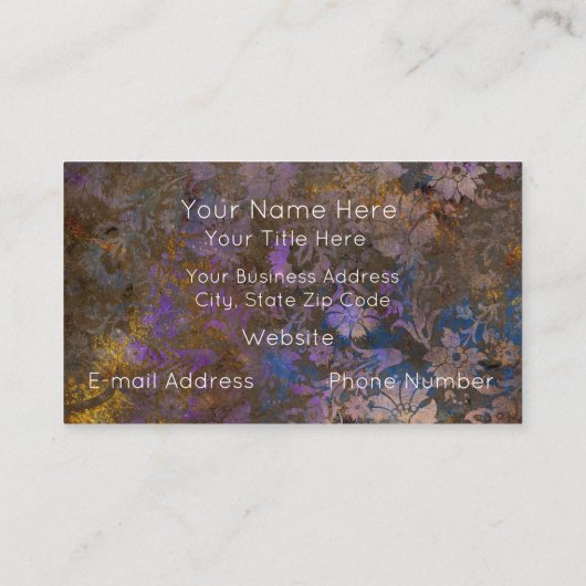 カスタム名刺の印刷 名刺 (裏面)