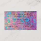 カスタム名刺の印刷 名刺 (裏面)