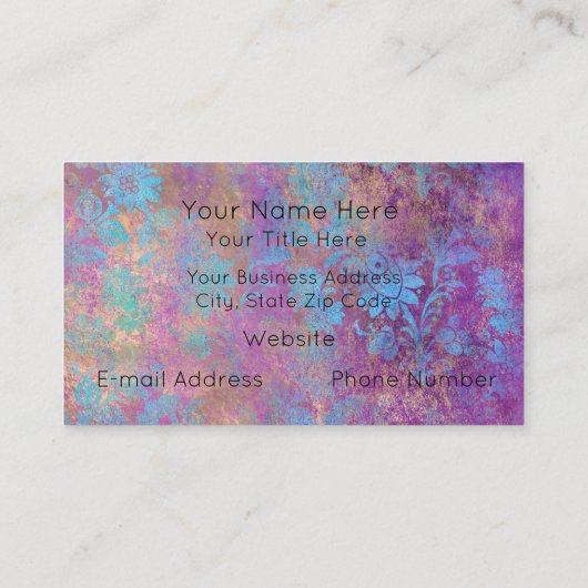 カスタム名刺の印刷 名刺 (裏面)