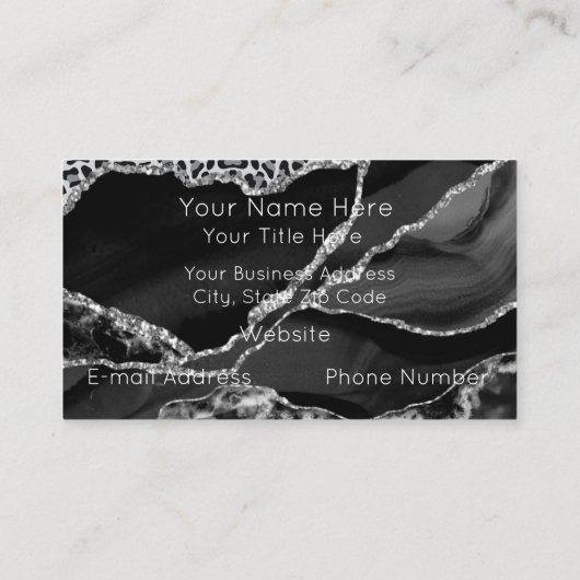 カスタム名刺の印刷 名刺 (裏面)