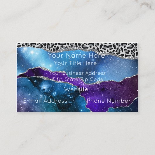 カスタム名刺の印刷 名刺 (裏面)