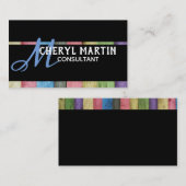 カスタム名刺テンプレートモダンスタイル 名刺 (正面/裏面)