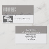 カスタム名刺ランドスケープ 名刺 (正面/裏面)