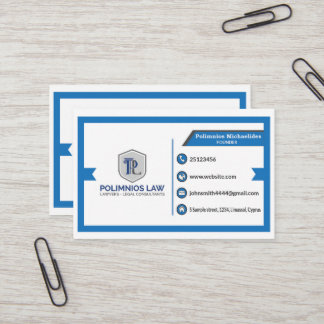 カスタム名刺弁護士の名刺。 名刺