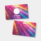 カスタム名刺 バッジ (正面＆裏面)