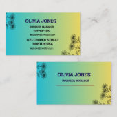 カスタム名刺 | プロフェッショナルとスタイリッシュ 名刺 (正面/裏面)