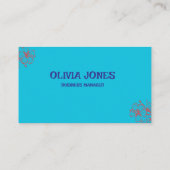 カスタム名刺 | プロフェッショナルとスタイリッシュ 名刺 (裏面)