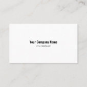 カスタム名刺 – 印象に残る 名刺 (裏面)