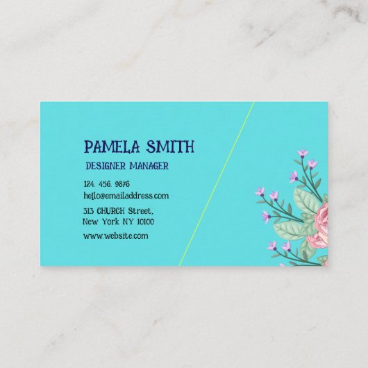 カスタム名刺 名刺 (裏面)