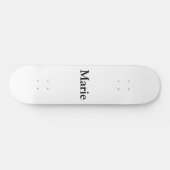 カスタム名前の追加文字パーソナライズされた スケートボード (横)