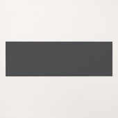 カスタム名前をグレーに追加モダンする ヨガマット (裏面(横))