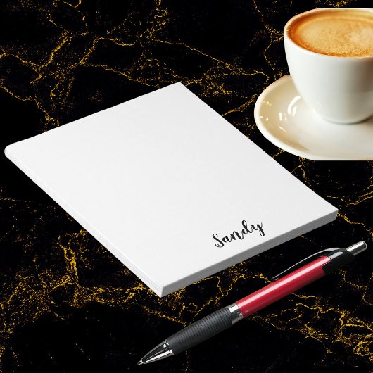 カスタム名前パーソナライズされた引用文フォトアートワーク小 ノートパッド