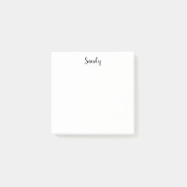 カスタム名前パーソナライズされた引用文フォトアートワーク3 x 3 ポストイット