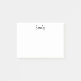 カスタム名前パーソナライズされた引用文フォトアートワーク4x3 ポストイット