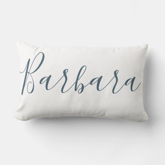 カスタム名前 ランバークッション (正面)