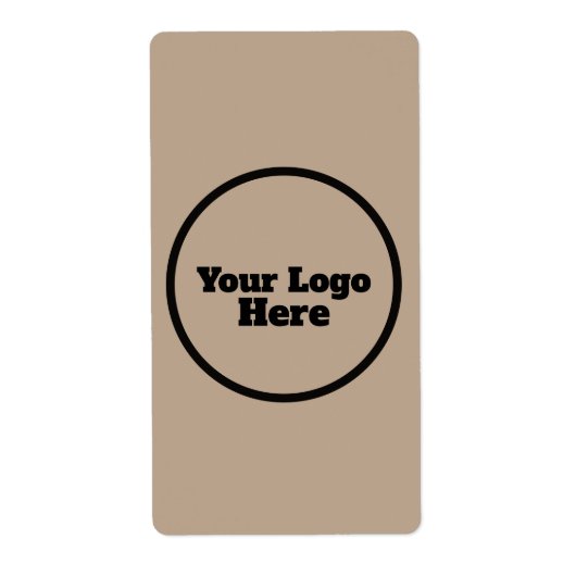 カスタム名前、ロゴ、写真の追加 ラベル (正面)