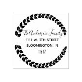 カスタム名名差出人住所ゴム印 ラバースタンプ (インプリント)