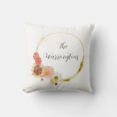 カスタム名山花リース アウトドアクッション (正面)