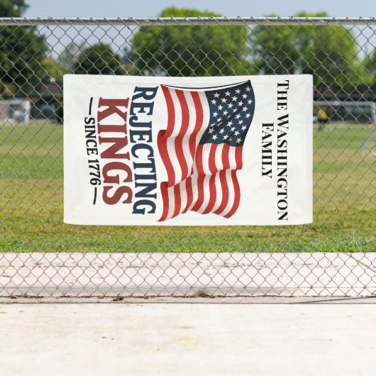 カスタム名愛国的な抗議旗 横断幕 (インサイチュ)