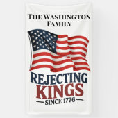 カスタム名愛国的な抗議旗 横断幕 (縦)