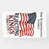 カスタム名愛国的な抗議旗 横断幕 (横)