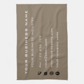 カスタム名文字キッチンタオルテンプレート キッチンタオル (縦)