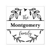 カスタム名自墨印 セルフインキングスタンプ (デザイン)