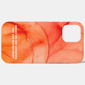 カスタム名言スマホケース - シンプル抽象デザイン Case-Mate iPhoneケース (裏面 (横))
