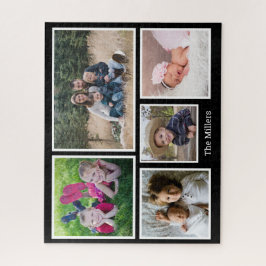 カスタム名5フォトコラージュ ジグソーパズル