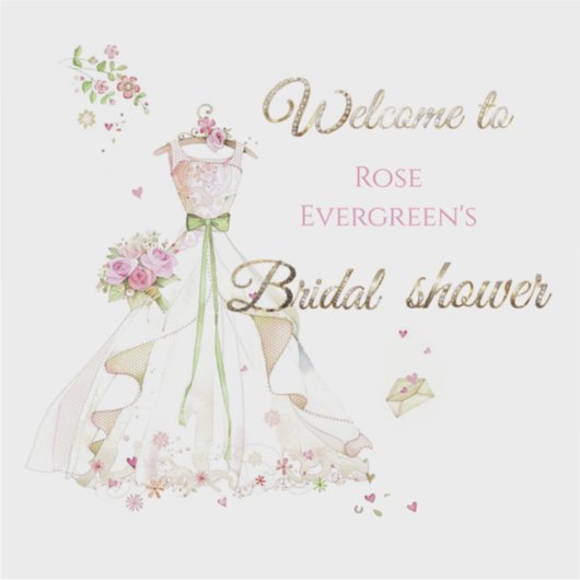 カスタム名 ほたるの花嫁 ブライドトゥビー シール (正面)