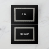 カスタム名 コイン ベアラー 招待状 (内部)