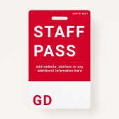 カスタム名  バッジ (裏面)