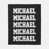 カスタム名 フリースブランケット (正面)