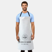 カスタム名・ロゴエプロン エプロン (着用した状態)