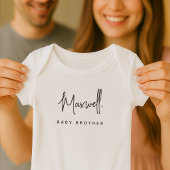 カスタム名 新生児 ベビーボディスーツ