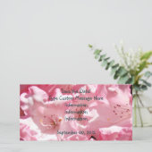 カスタム告知フォトカードの日付の保存 セーブザデート (スタンド正面)