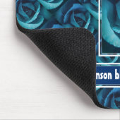 カスタム咲き乱れるバラ マウスパッド (コーナー)