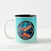 カスタム回復マイルストーンギフト – Serenity ツートーンマグカップ (左)