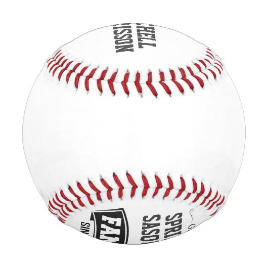 カスタム団 野球ボール (裏面)
