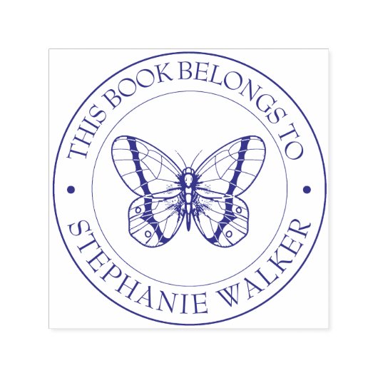 カスタム図書切手 – Ex Libris -蔵書票 セルフインキングスタンプ (デザイン)