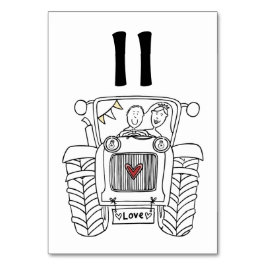 カスタム国ウェディングトラクタテーブル番号 テーブルナンバー