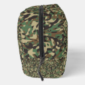 カスタム国旗の緑のパーソナライズされた名前 ドップキット (右)