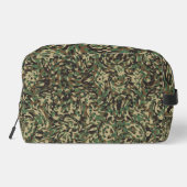 カスタム国旗の緑のパーソナライズされた名前 ドップキット (裏面)