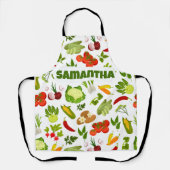 カスタム園芸野菜 エプロン (正面)